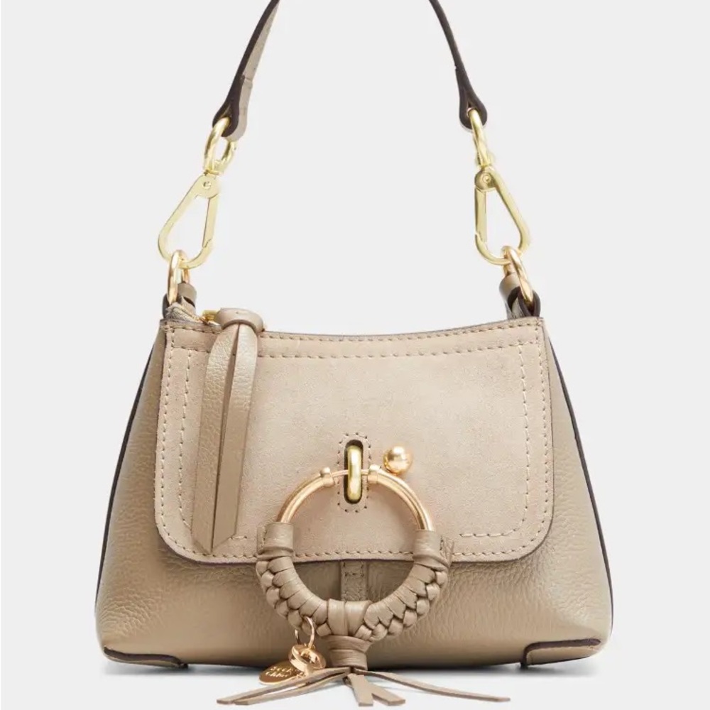 See by Chloe Mini Joan Leather & Suede Bag